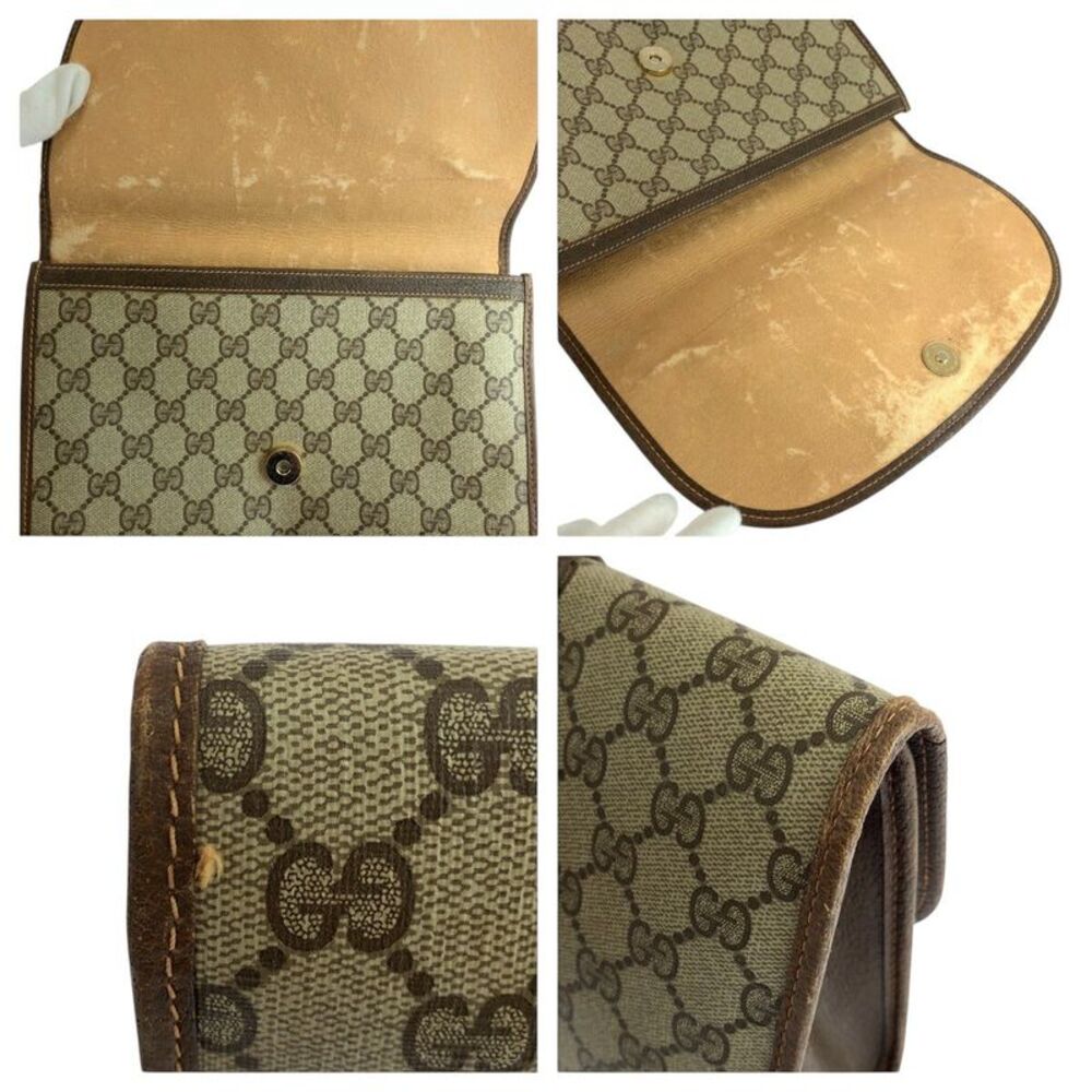 Gucci GG Supreme Canvas Clutch Bag - Picture 5 of 6